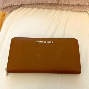 Michael Kors brown wallet